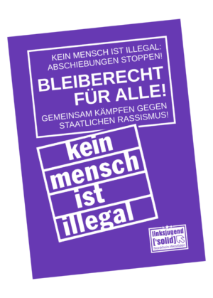 Flyer: Bleiberecht für alle!