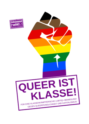 Flyer: Queer ist Klasse!